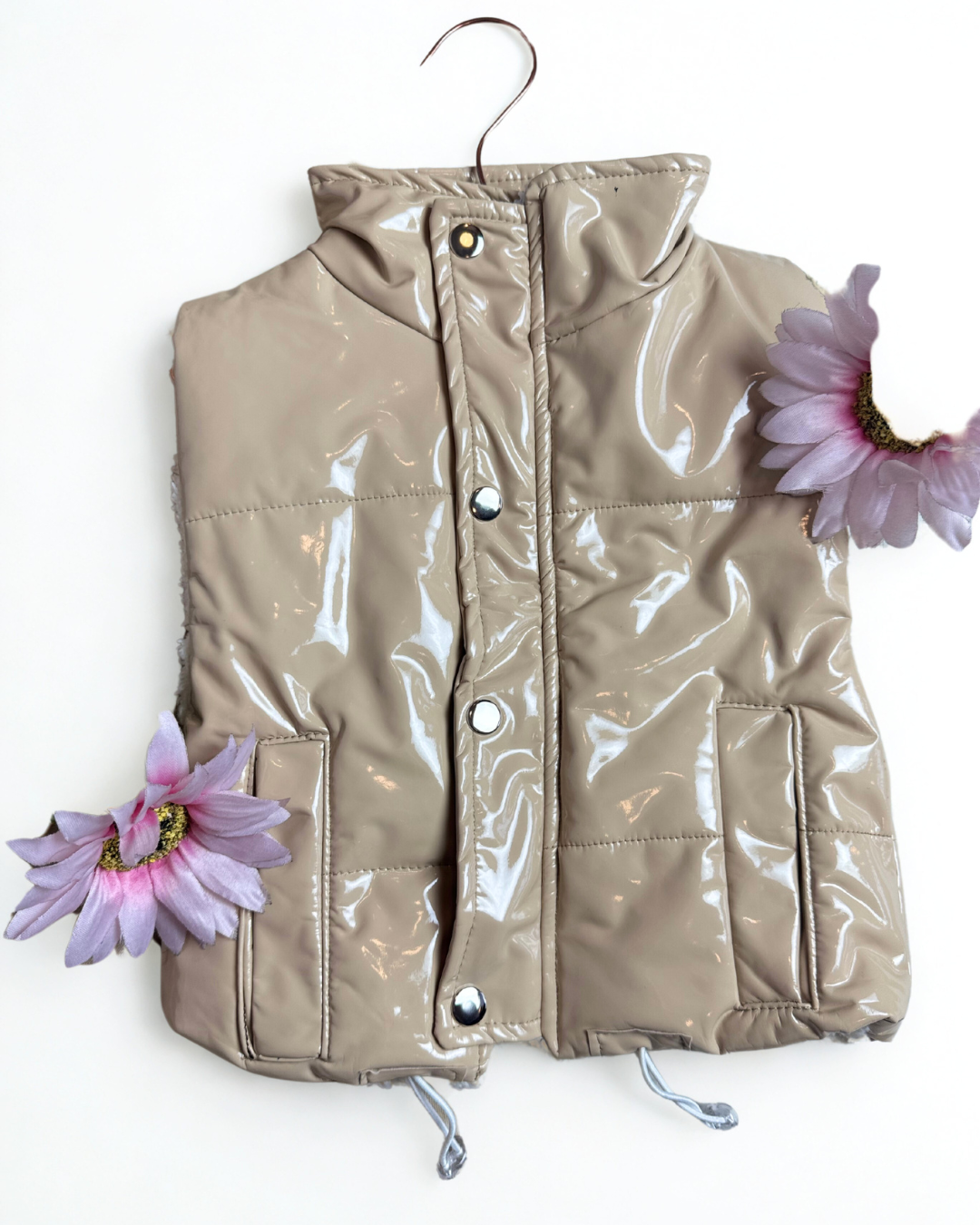 Chalecos Sharol -Niña beige