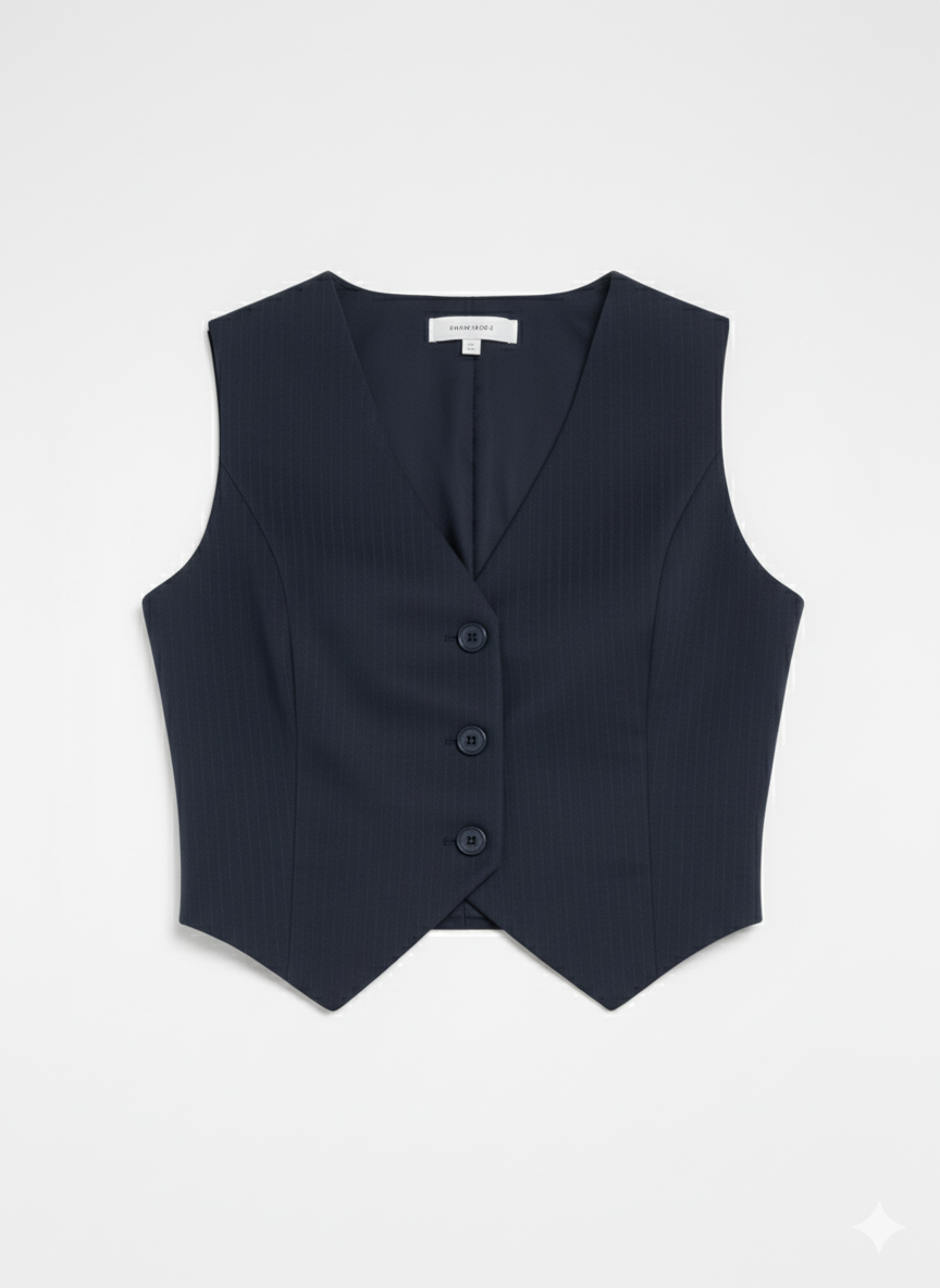 Conjunto en Gabardina Azul