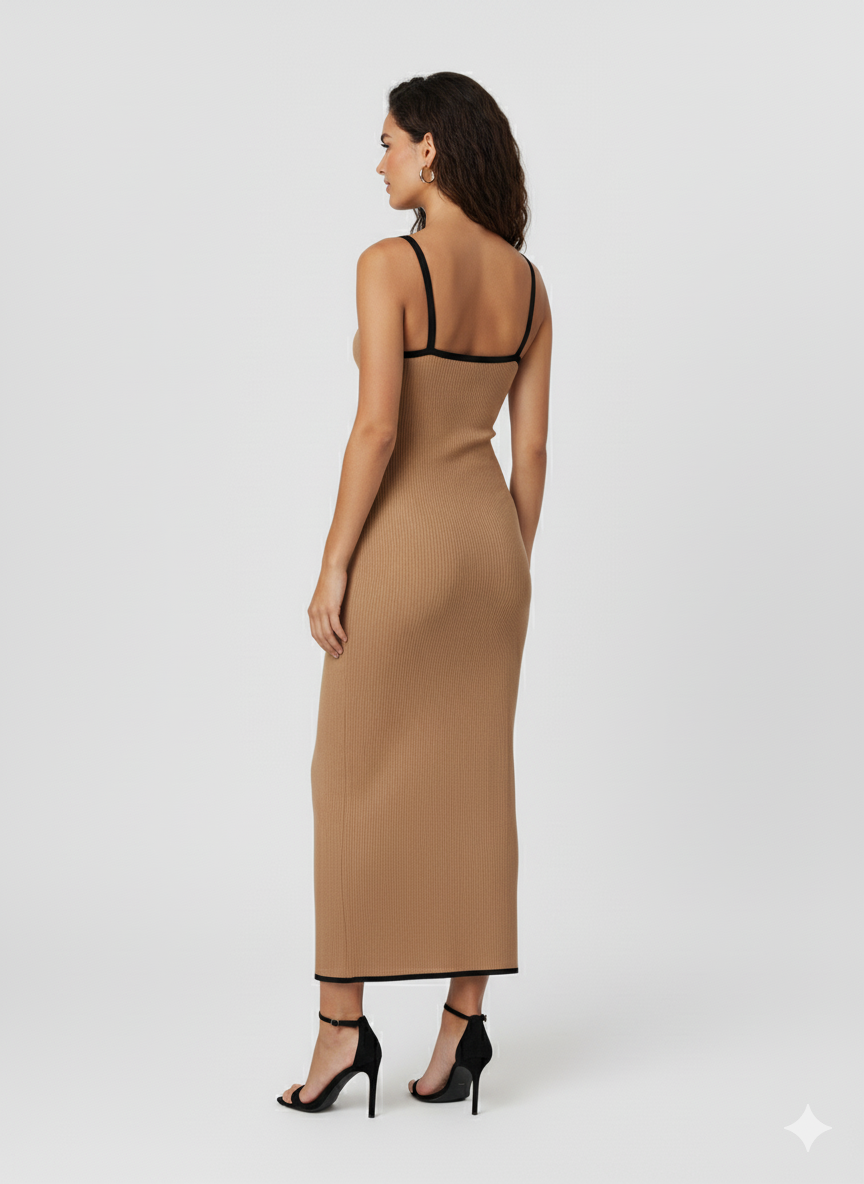 Vestido "Encanto" beige