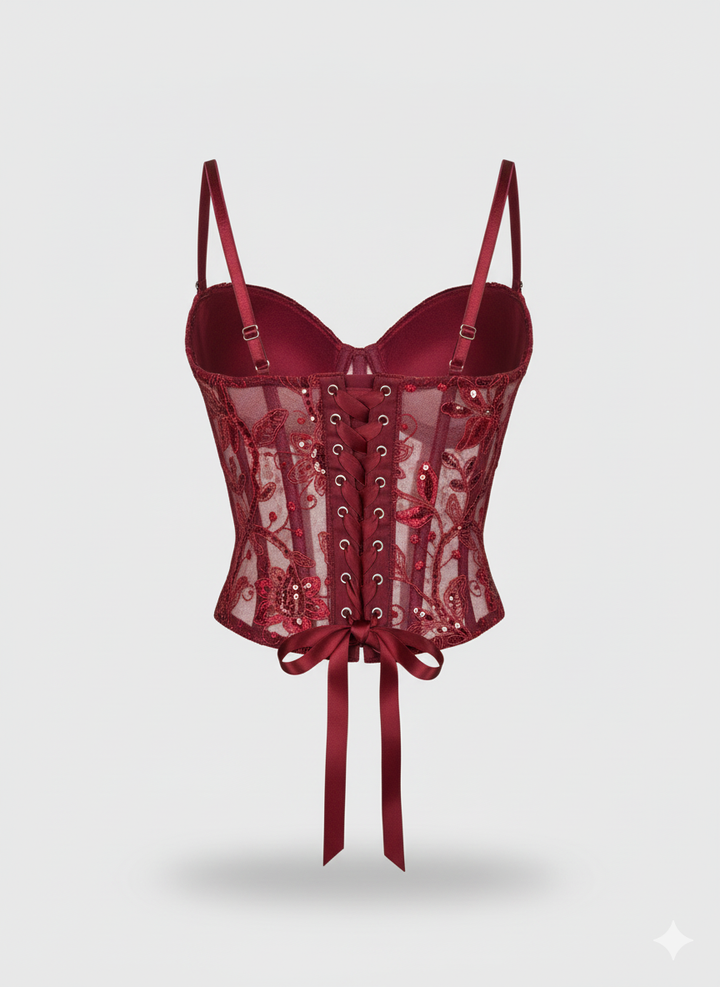Corset Artemisa (Vino tinto)