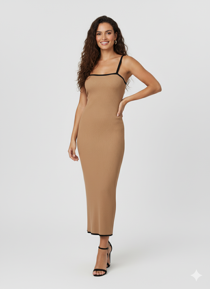 Vestido "Encanto" beige