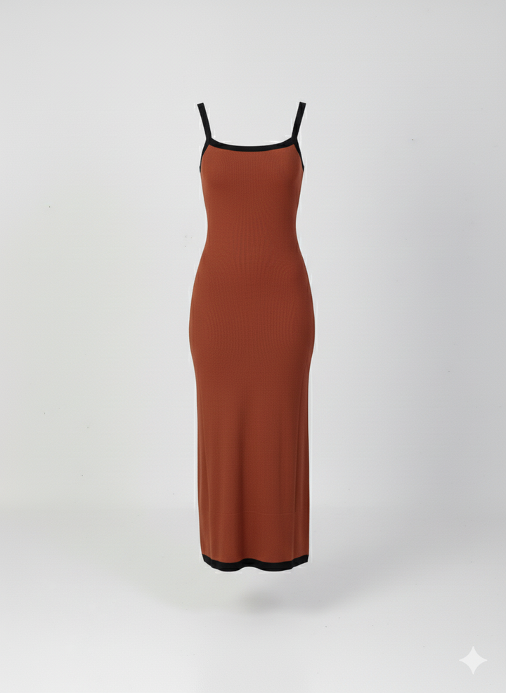 Vestido "Encanto" Tabaco