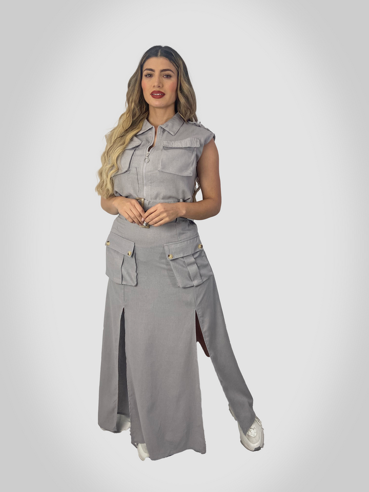 Conjunto Desert Chic violaceo